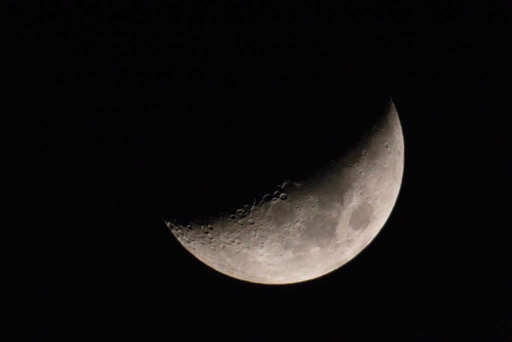 Moon photo taken summer 2018